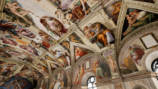 IL DIVINO: Michelangelo's Sistine Ceiling in VR gameplay screenshot