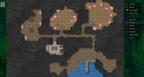 Illwinter's Floorplan Generator gameplay screenshot