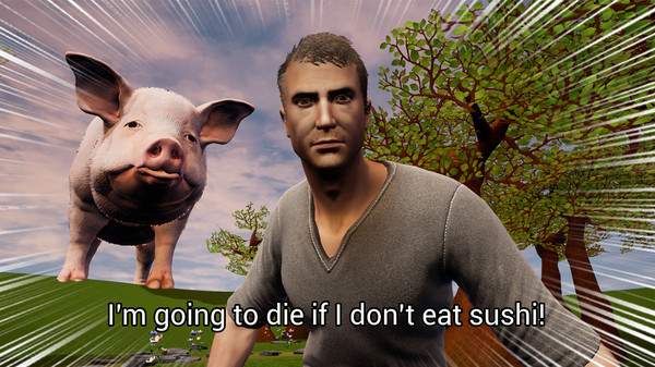 I’m going to die if I don’t eat sushi! gameplay screenshot