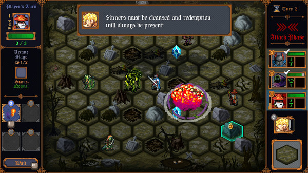Immortal Tactics: War of the Eternals gameplay screenshot