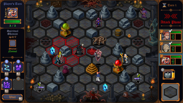 Immortal Tactics: War of the Eternals gameplay screenshot