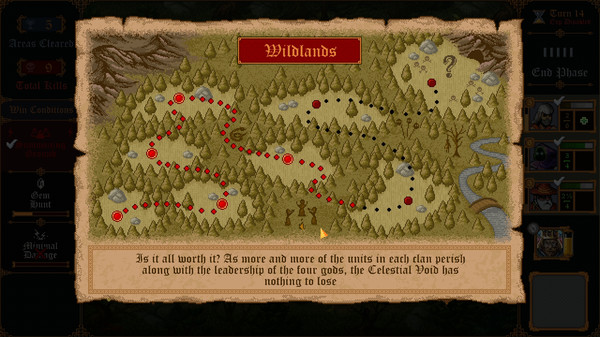Immortal Tactics: War of the Eternals gameplay screenshot