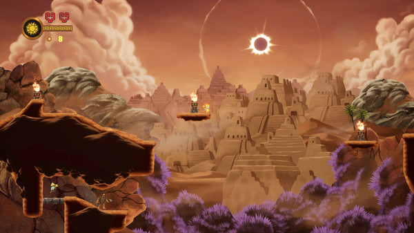 Imp of the Sun gameplay screenshot