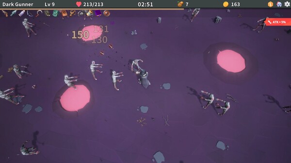 In Woods gameplay screenshot