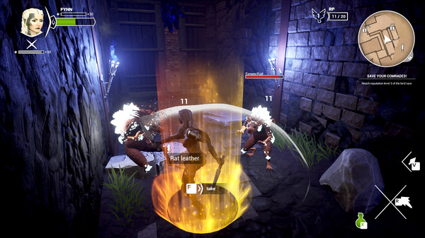 inAntrum - Prototype gameplay screenshot