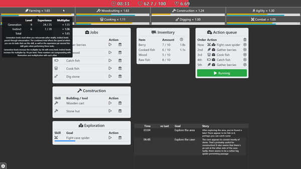 Increlution gameplay screenshot