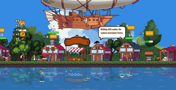 Incremental Town RPG gameplay screenshot