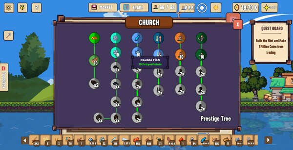 Incremental Town RPG gameplay screenshot