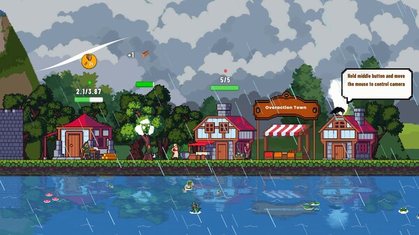 Incremental Town RPG gameplay screenshot