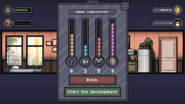 Indie Dev Simulator gameplay screenshot