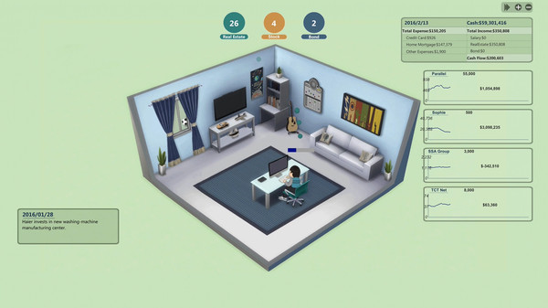 Individual Investor Tycoon gameplay screenshot