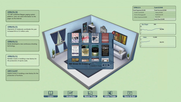 Individual Investor Tycoon gameplay screenshot