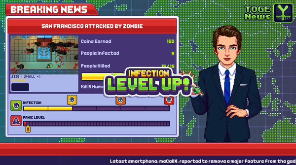 Infectonator 3: Apocalypse gameplay screenshot