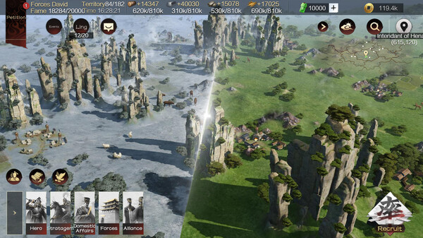 Infinite Borders gameplay screenshot