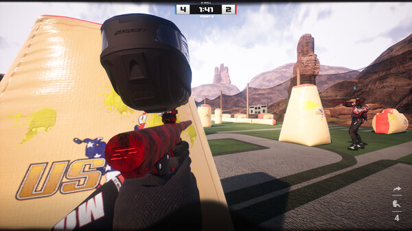 Infinite Tournament Paintball gameplay screenshot