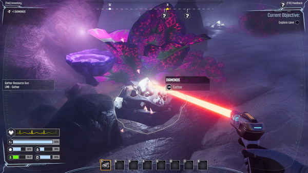 INTERASTRA: Planet Survival gameplay screenshot