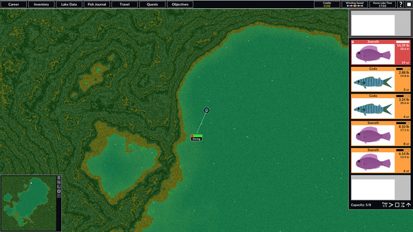Intergalactic Fishing gameplay screenshot