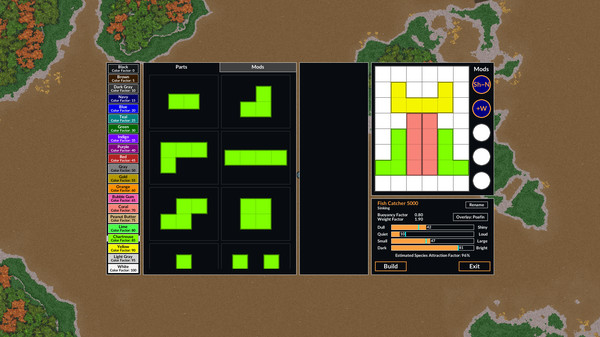 Intergalactic Fishing gameplay screenshot