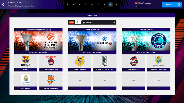 International Basketball Manager 23 gameplay screenshot