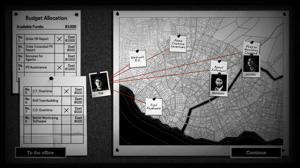 Interrogation: You will be deceived gameplay screenshot