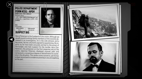 Interrogation: You will be deceived gameplay screenshot