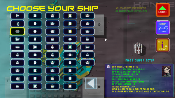 INTERSTELLAR ROGUE gameplay screenshot