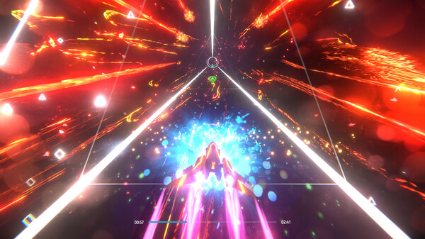 Invector: Rhythm Galaxy gameplay screenshot