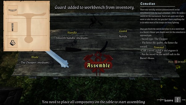 Ironsmith Medieval Simulator gameplay screenshot
