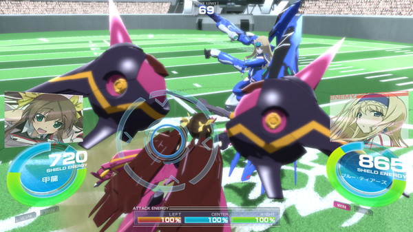 IS -Infinite Stratos- Versus Colors gameplay screenshot