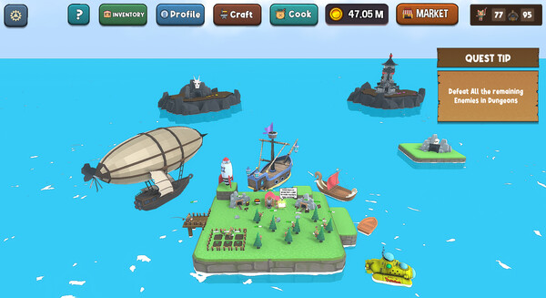 Island Idle RPG gameplay screenshot