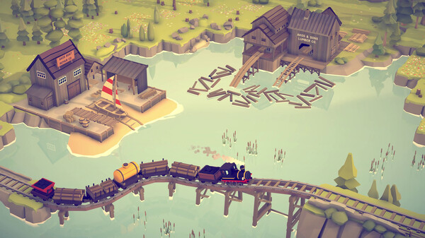 Islands & Trains gameplay screenshot