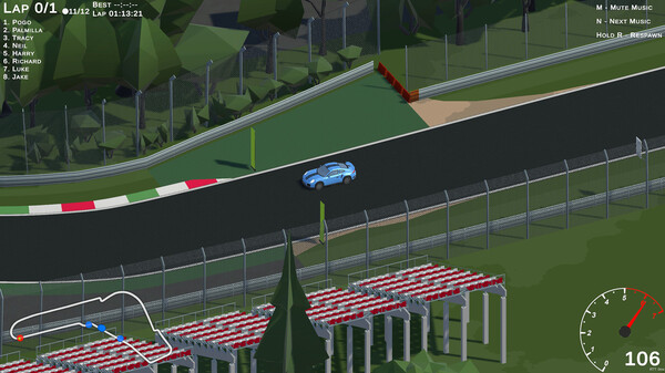 Iso Racer gameplay screenshot