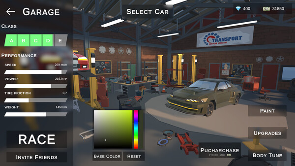 Iso Racer gameplay screenshot
