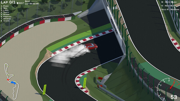Iso Racer gameplay screenshot