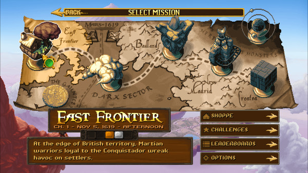 Jamestown+ gameplay screenshot