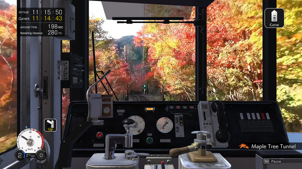 Japanese Rail Sim: Journey to Kyoto gameplay screenshot