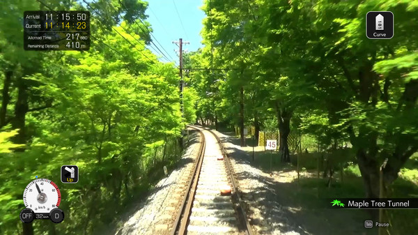 Japanese Rail Sim: Journey to Kyoto gameplay screenshot