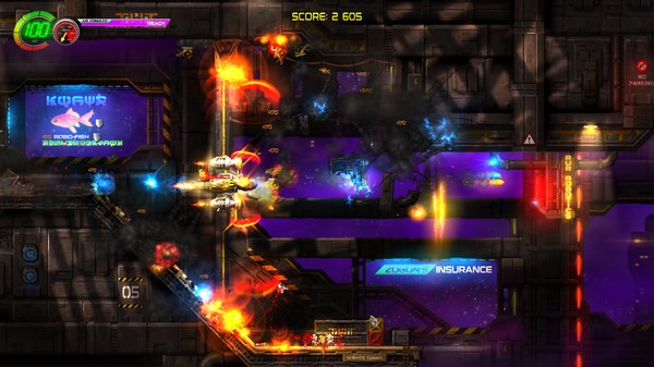 Jets'n'Guns 2 gameplay screenshot