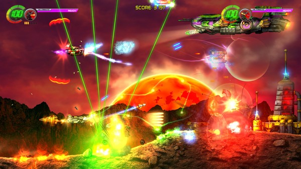 Jets'n'Guns 2 gameplay screenshot