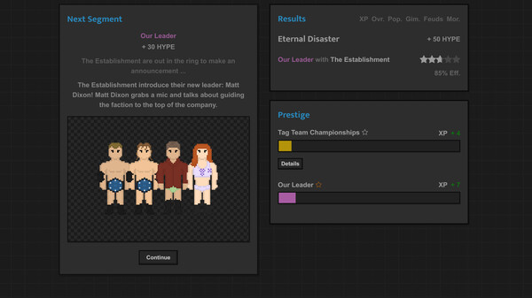 Journey of Wrestling gameplay screenshot