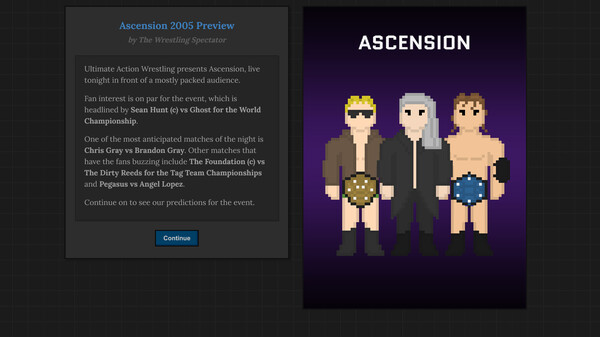 Journey of Wrestling gameplay screenshot