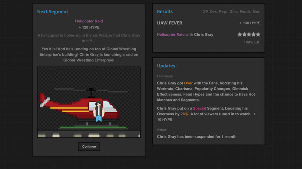 Journey of Wrestling gameplay screenshot