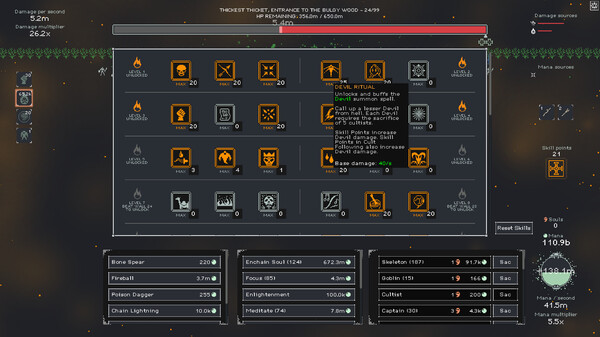 Journey to Incrementalia gameplay screenshot