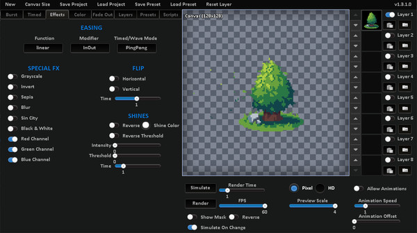 Juice FX gameplay screenshot