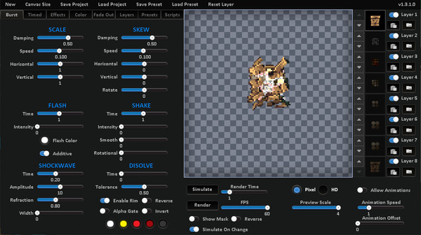 Juice FX gameplay screenshot