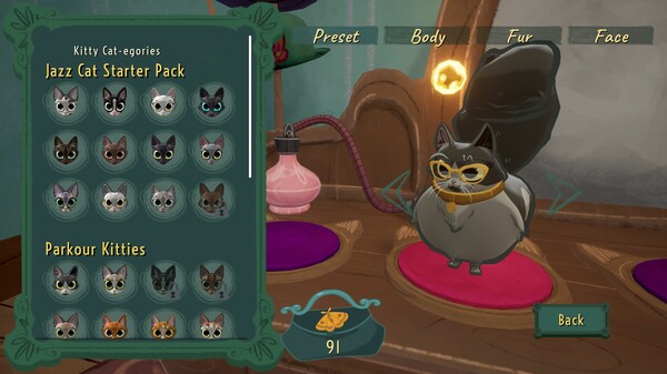 Jumping Jazz Cats gameplay screenshot