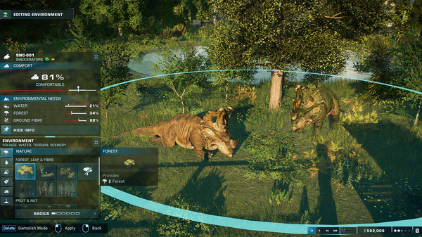 Jurassic World Evolution 2 gameplay screenshot