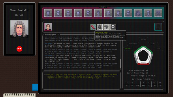 Justice.exe gameplay screenshot