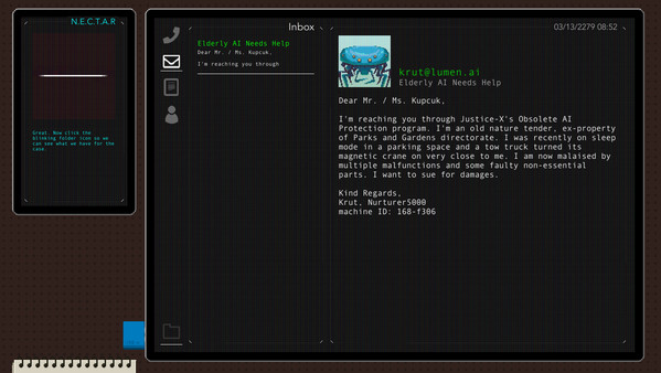 Justice.exe gameplay screenshot