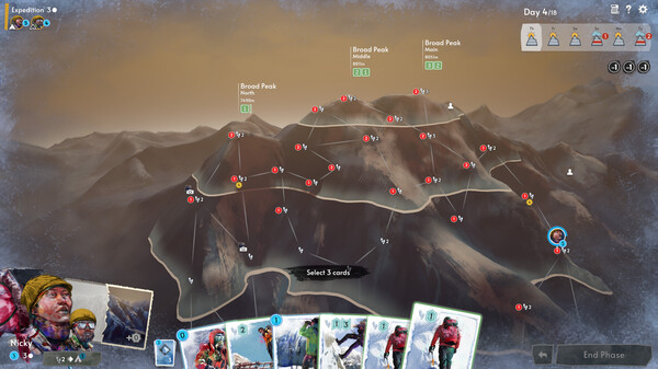 K2: Digital Edition gameplay screenshot